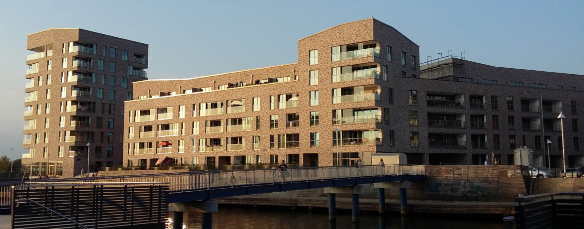 Holzhalbinsel in Rostock Außenansicht Ingenieurbüro Rüdiger in Rostock